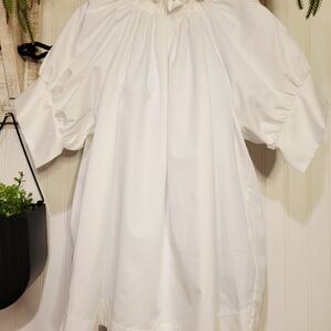 MONICA NERA Classic Ivory Blouse